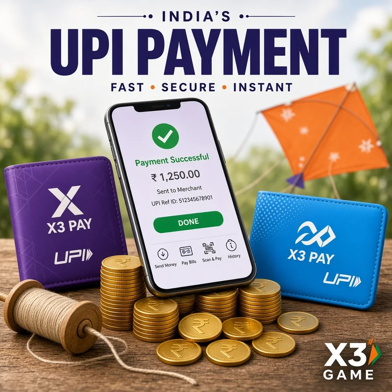 X3 Game UPI PhonePe Paytm India